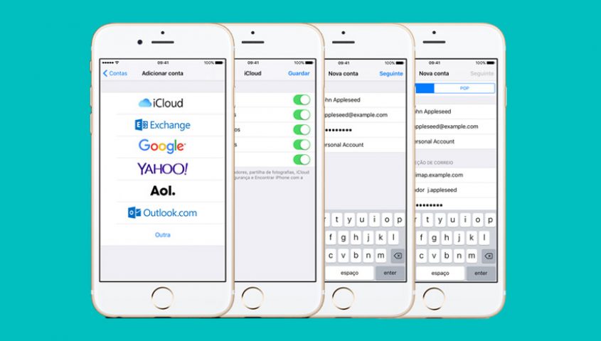 Como pode configurar um email no seu iphone ou ipad Como pode configurar um email no seu iphone ou ipad
